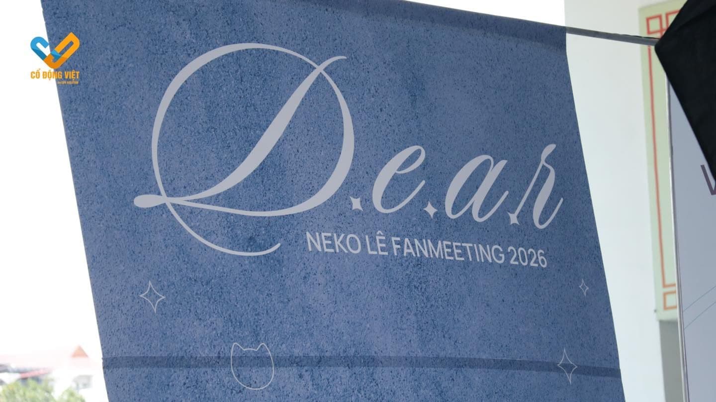 D.E.A.R FANMEETING NEKO LÊ HCM